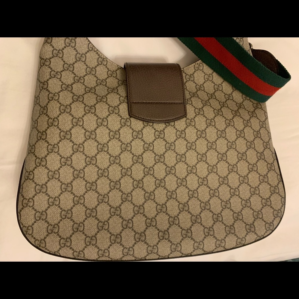 Gucci Tiger Patchwork Shoulder/ Crossbody Handbag - image 5